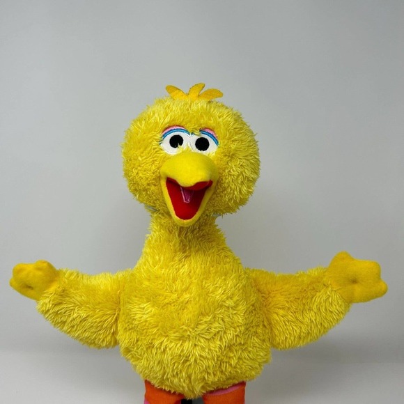 Big Bird Plush 13” Sesame Street Kohl’s Cares Stuffed Animal Carry Along Toy - Picture 3 of 10